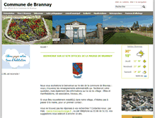 Tablet Screenshot of mairie-brannay.fr